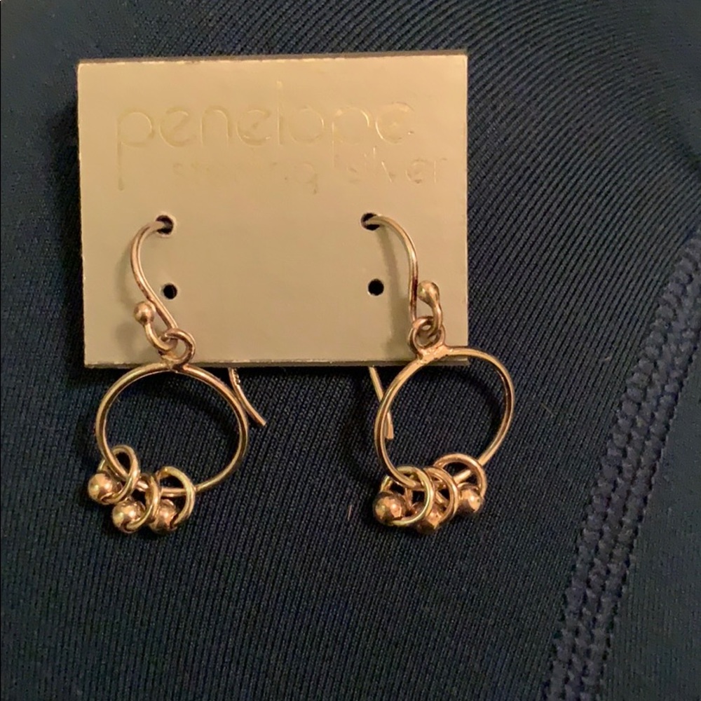 NEW STERLING SILVER DANGLY EARRINGS